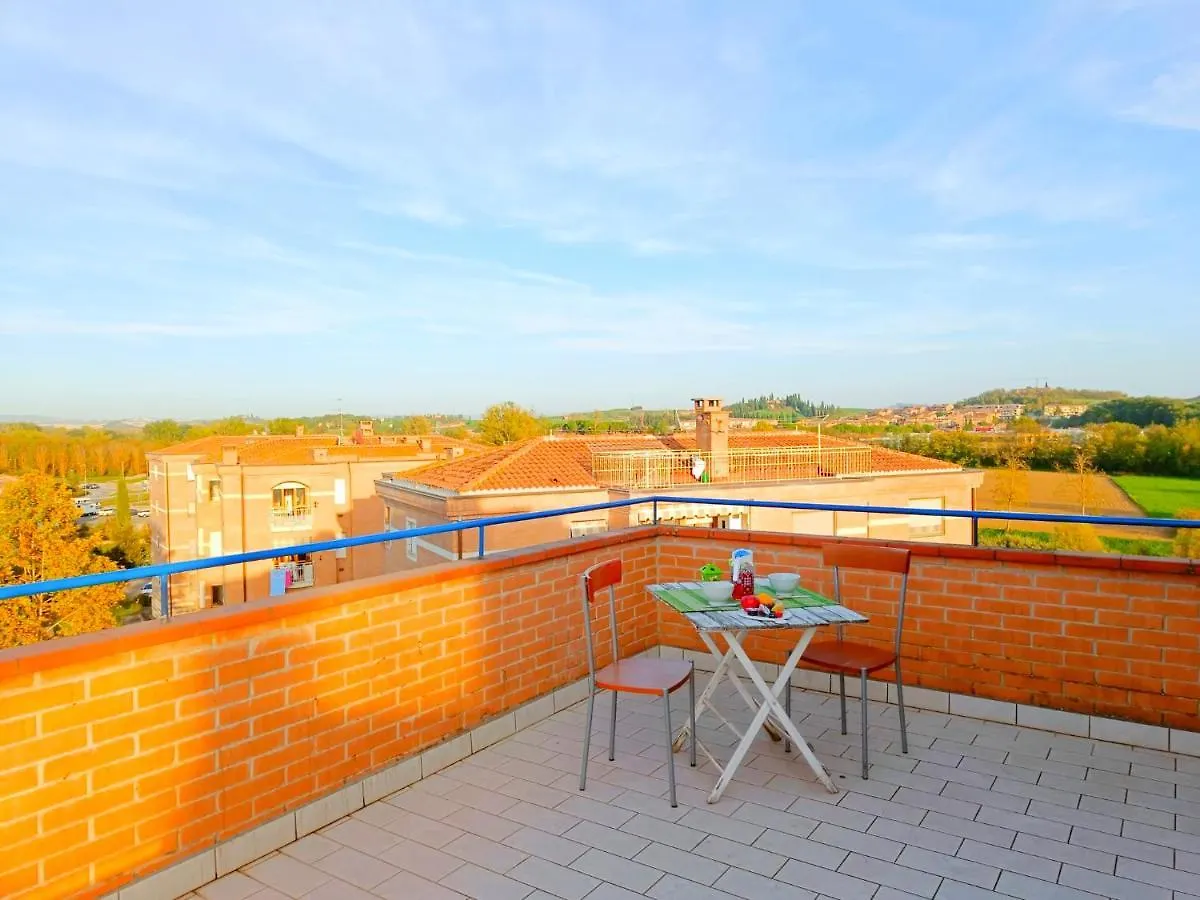 Siena Appartamento Con Splendido Terrazzo Presciano 0*,